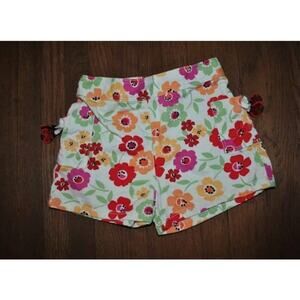 Gymboree Fiesta Del Sol Floral Ladybug Shorts Size 2T